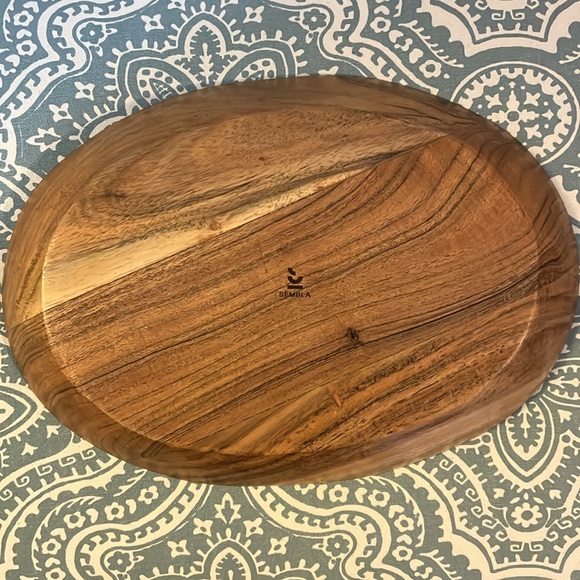 Gorgeous Sembla handmade wooden platter - Picture 4 of 11